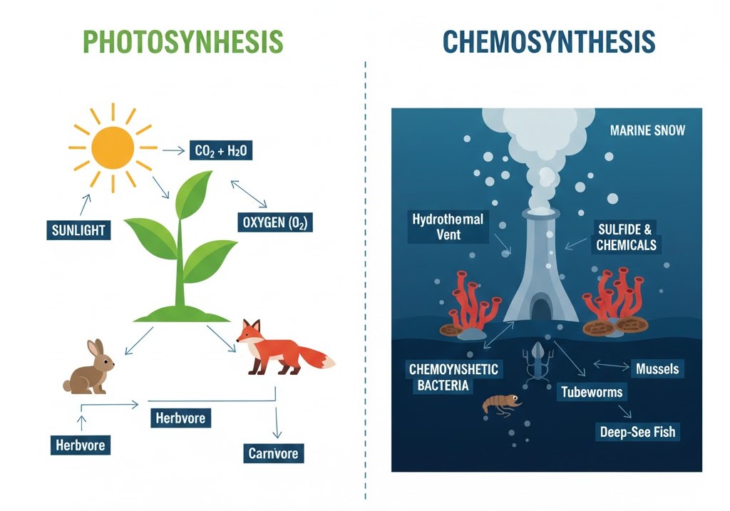 chemosyntese leven onder ijskap antarctica