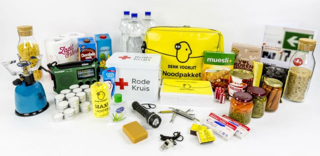 noodpakket oorlogsdreiging rode kruis