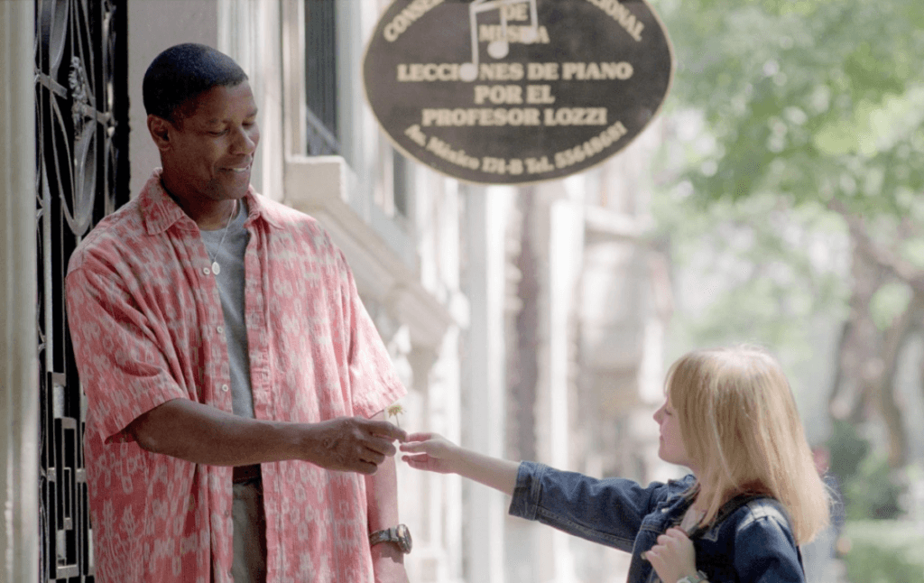 Denzel Washington als John Creasy in de film Man on Fire (2004)