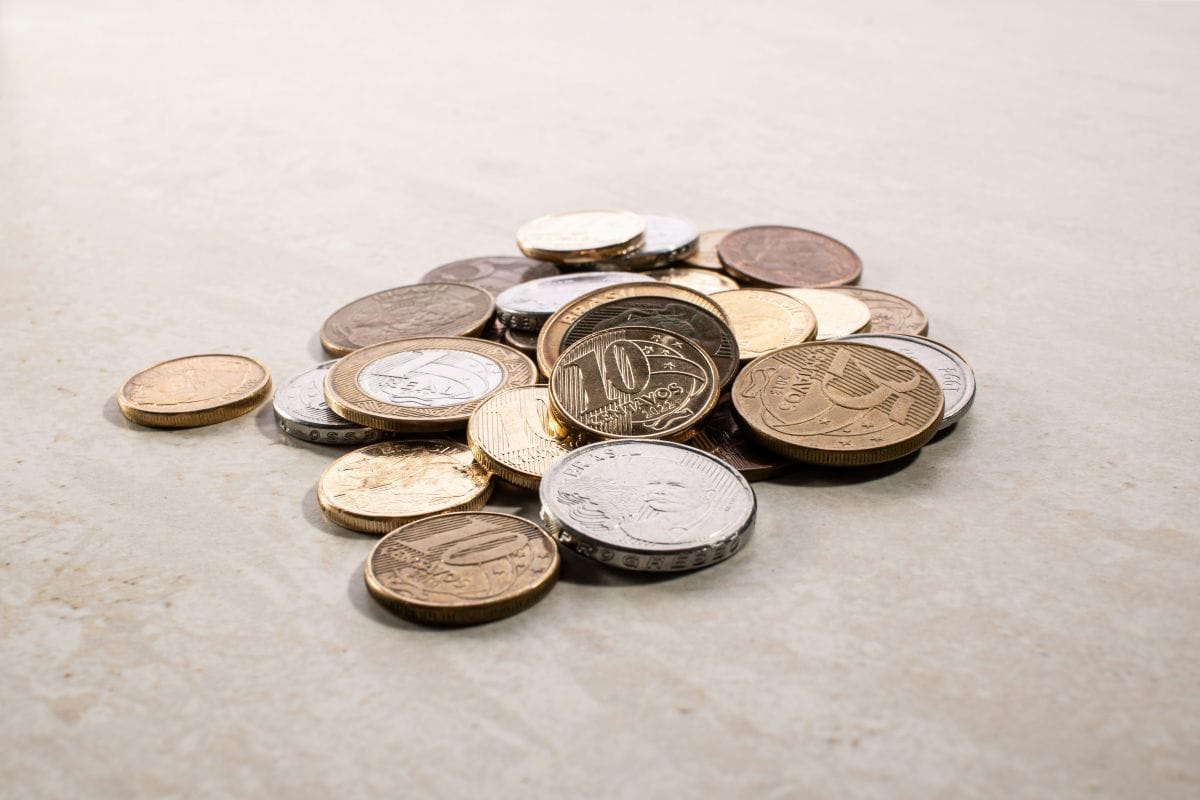 Geld sparen euromunten.