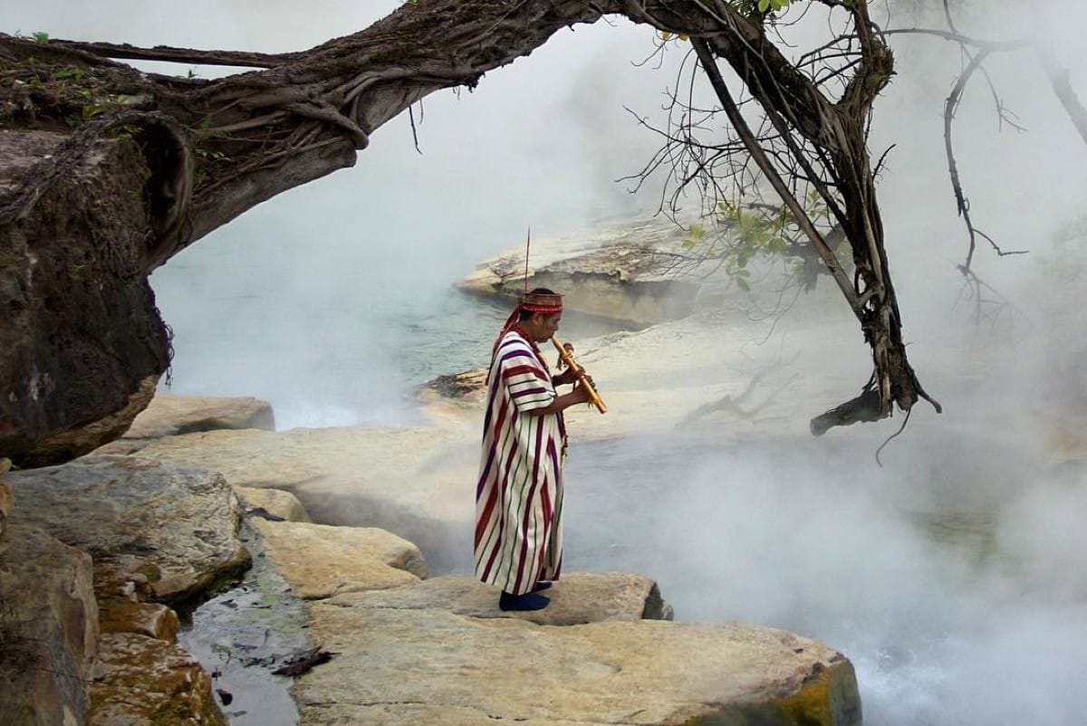 The boiling river project