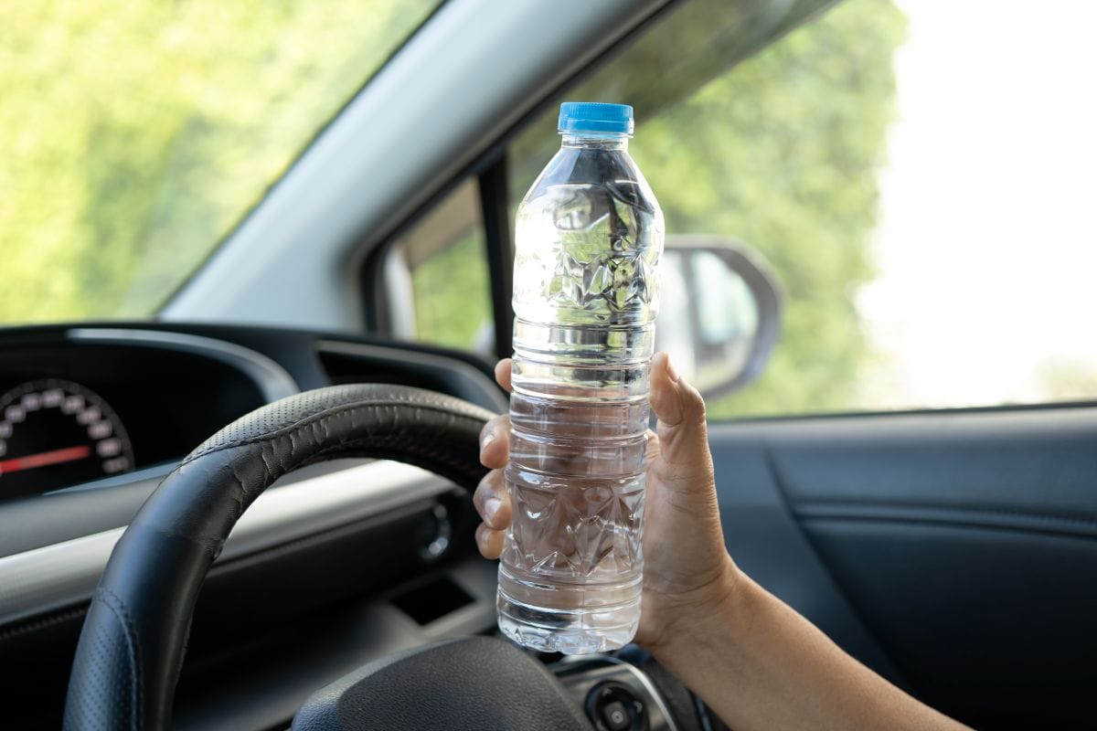 water in fles