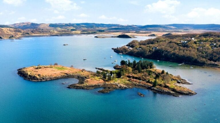 Harbour island eiland schotland te koop