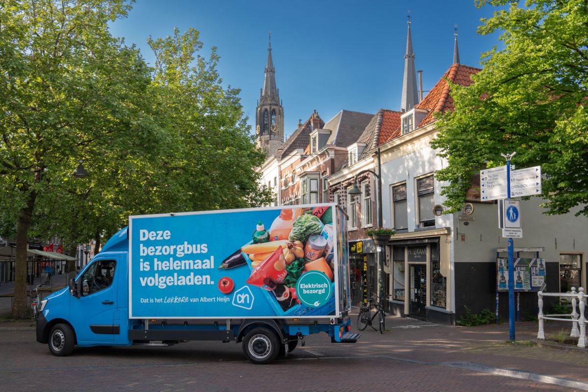 Chauffeur Albert Heijn