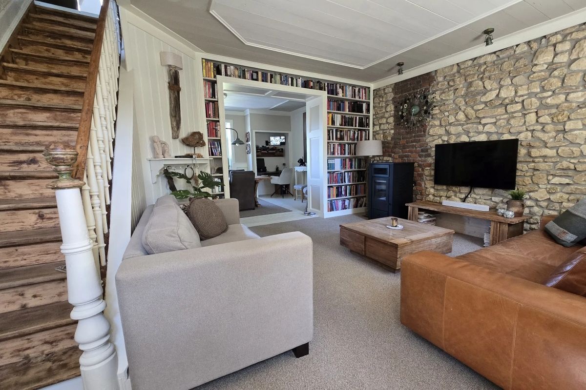Woonkamer huis Simpelveld kapsalon
