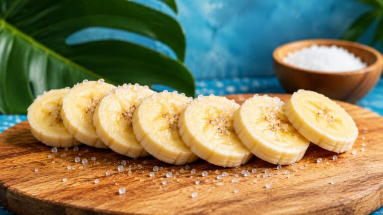 Gesneden banaan