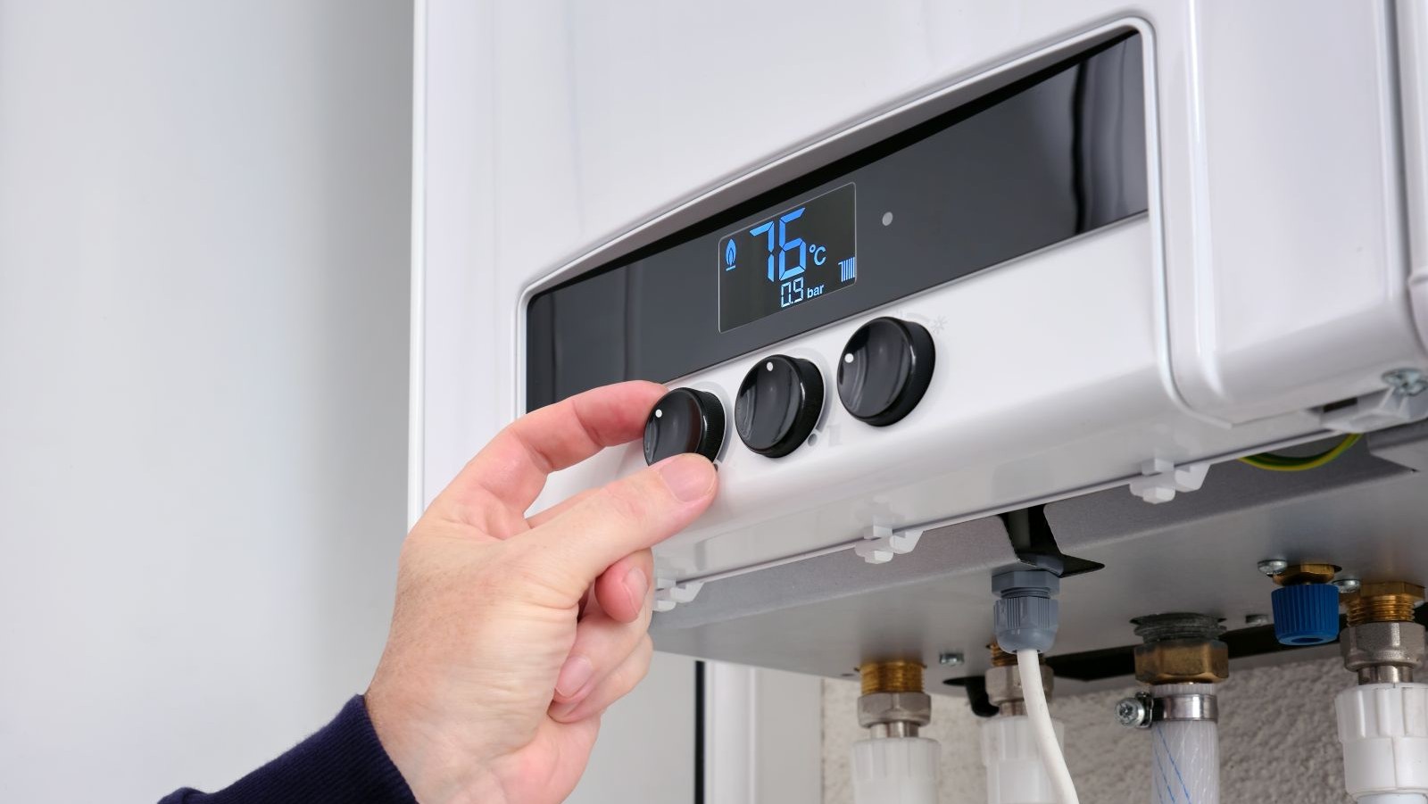 comfortstand cv-ketel uitzetten