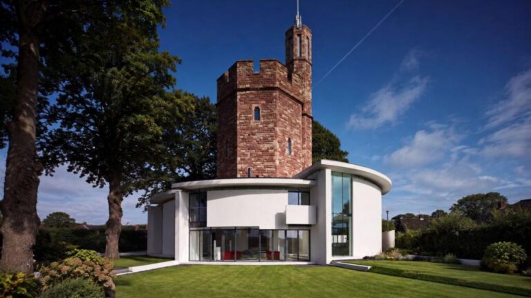 wonen in een watertoren engeland