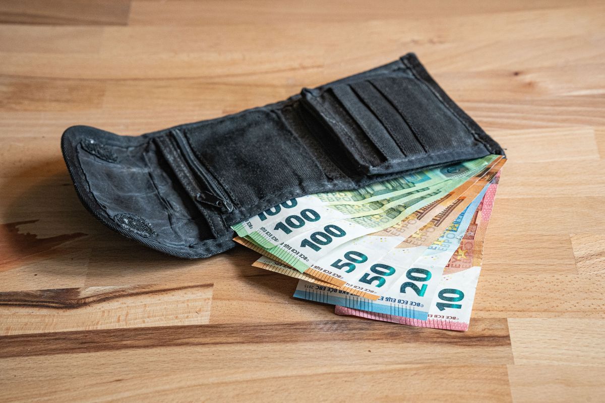 Portemonnee geld