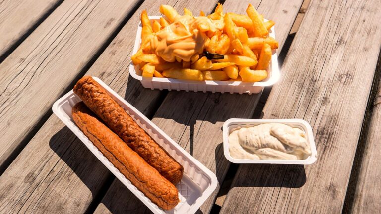 wat zit er in een frikandel